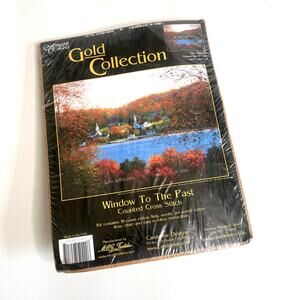 Candamar Designs Gold Collection "Windows to the Past" Cross Stitch Kit no 52420
